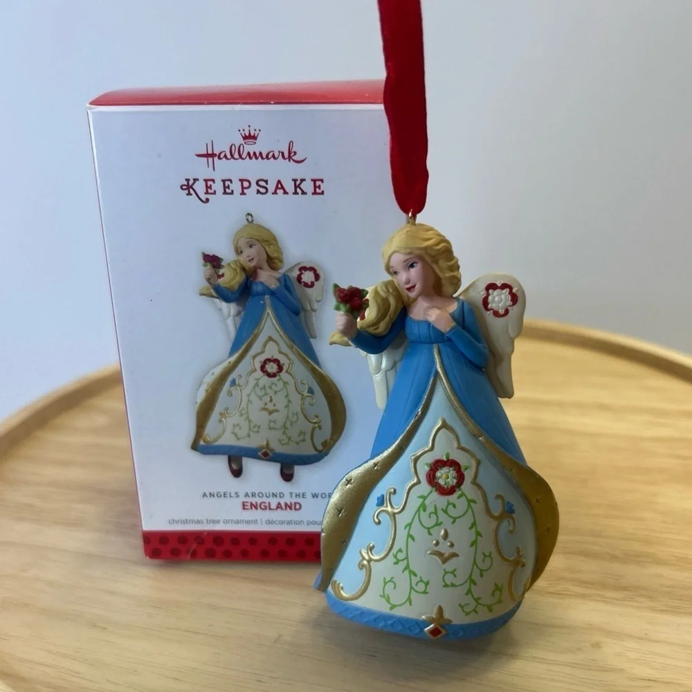 Hallmark Keepsake Angels Around The World England 2013 Original Box